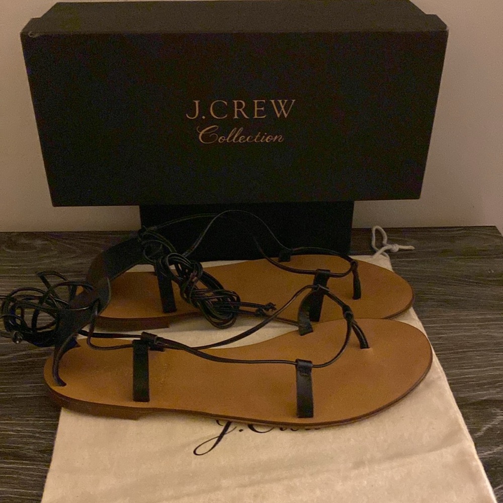 New J Crew women’s gladiator sandals ASO Meghan Markle - Picture 5 of 8